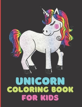 Paperback Unicorn Coloring Book: For Kids Book