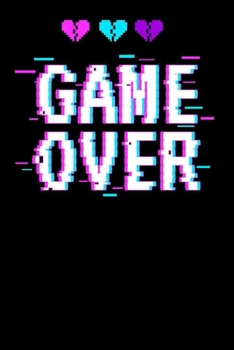 Game Over: Notebook A5 for Anime Merch, Yami Kawaii and Pastel Goth Lover I A5 (6x9 inch.) I Gift I 120 pages I Dotted I Dot Grid