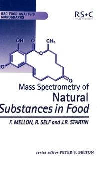 Hardcover Mass Spectrometry of Natural Substances in Food Book