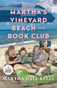 Paperback The Martha's Vineyard Beach and Book Club [Large Print] Book