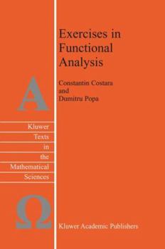 Hardcover Exercises in Functional Analysis Book