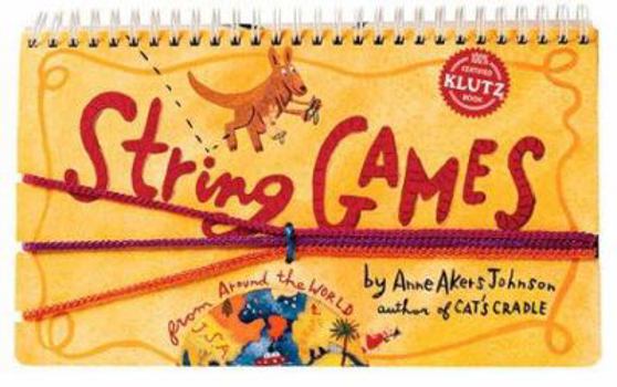 Spiral-bound String Games [With Multicolored String] Book