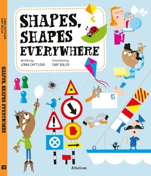 Hardcover Shapes, Shapes Everywhere Book