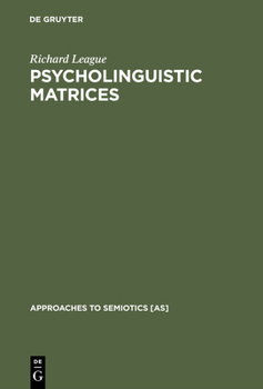 Hardcover Psycholinguistic Matrices Book