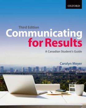 Paperback Communicating for Results: A Canadian Student's Guide Book