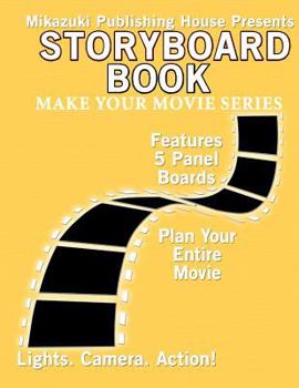 Paperback Storyboard Book: Make Your Movie Series Book