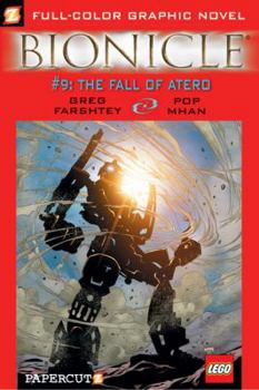 Hardcover Bionicle #9: The Fall of Atero (Bionicle Graphic Novels, 9) Book