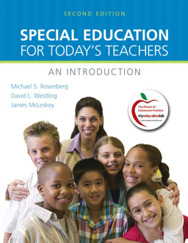 Paperback Special Education for Today's Teachers: An Introduction Book