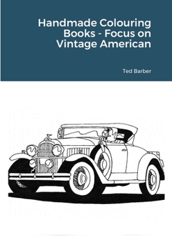 Paperback Handmade Colouring Books - Focus on Vintage American Book