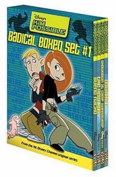 Paperback Disney's Kim Possible #1: Badical (Books 1-4 Boxed Set) Book