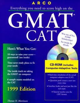 Paperback ARCO GMAT CAT [With Testprep Plus] Book