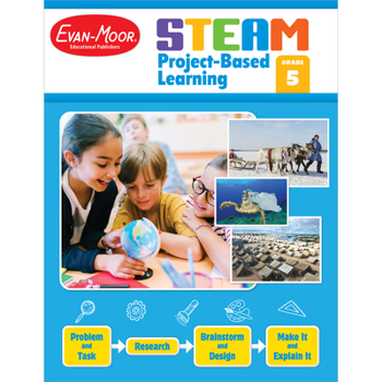 Paperback Steam Project-Based Learning, Grade 5 Book