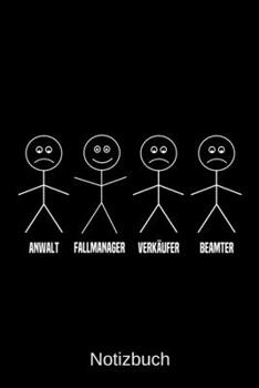 Anwalt Fallmanager Verkäufer Beamter: A5 Notizbuch für alle Fallmanager | Liniert 120 Seiten | Geschenk/Geschenkidee zum Geburtstag | Weihnachten | Vatertag | Ostern | Namenstag (German Edition)