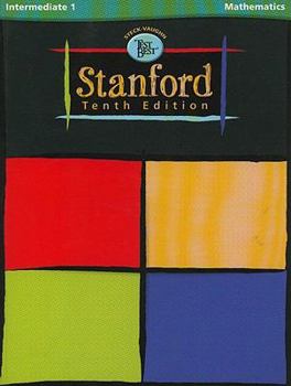 Paperback Steck-Vaughn Test Best SAT 10: Student Edition Grade 4 Intermediate 1, Math 2004 Book