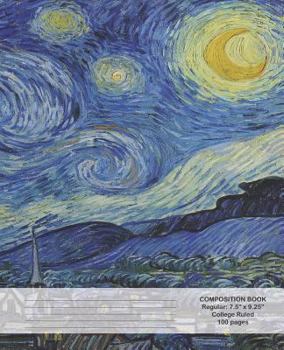 Paperback Composition Book: Starry Night Book