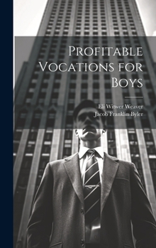 Hardcover Profitable Vocations for Boys Book