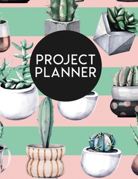 Project Planner: Succulent Plant 2020 Planner Focus Weekly Monthly