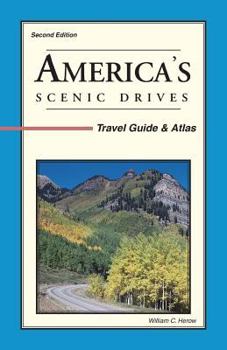 Paperback America's Scenic Drives: Travel Guide & Atlas Book