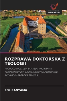 Paperback Rozprawa Doktorska Z Teologii [Polish] Book