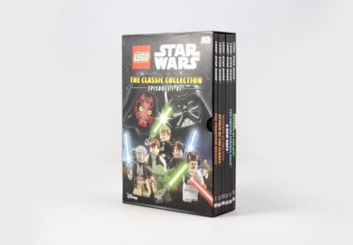 Hardcover LEGO Star Wars Episodes I-VI The Complete Library 6 Book Box Set Book