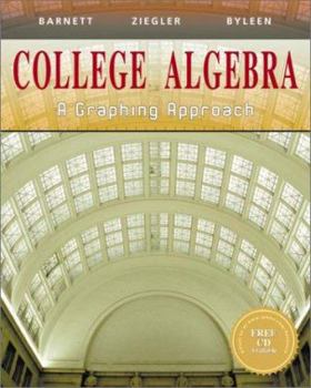 Hardcover College Algebra: A Graphing Approach Book