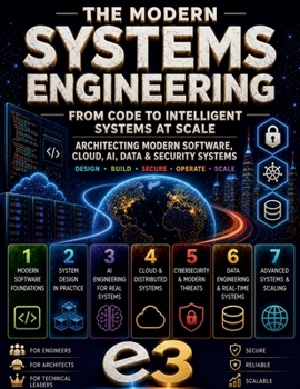Paperback The Modern Systems Engineering: From Code to Intelligent Systems at Scale; Architecting Modern Software, Cloud, AI, Data & Security, Systems; Design, Book