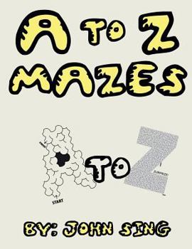 Paperback A to Z MAZES! Book