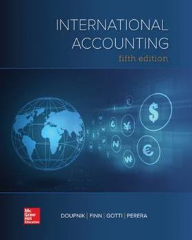 Hardcover International Accounting Book