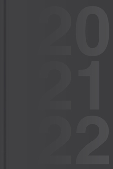 Kalender für 3 Jahre, 2020 - 2022 - Wochenplaner: Wochenkalender und Planer für drei Jahre (2020, 2021, 2022), ca. A5, schwarz (German Edition)