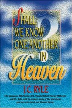 Paperback Shall We Know One Another in Heaven Book