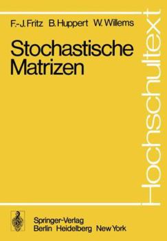 Paperback Stochastische Matrizen [German] Book