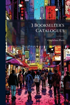 Paperback 3 Bookseller's Catalogues [Italian] Book