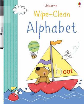 Alphabet by Hall, Nicola ( Author ) ON Jun-01-2011, Paperback - Book  of the Usborne Wipe-Clean Books