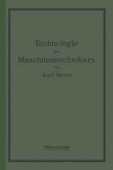 Paperback Die Technologie Des Maschinentechnikers [German] Book