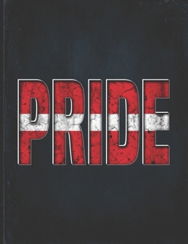 Pride: Latvia Heritage Gift for Latvian Coworker from Riga  Undated Planner Daily Weekly Monthly Calendar Organizer Journal