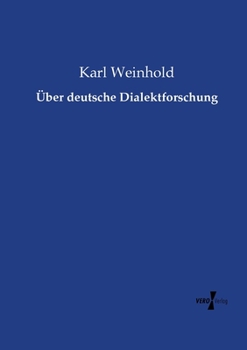 Paperback Über deutsche Dialektforschung [German] Book