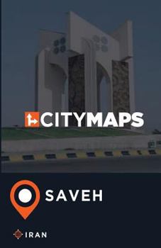 Paperback City Maps Saveh Iran Book