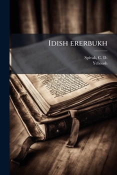 Idish ererbukh (Yiddish Edition)