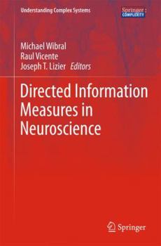 Hardcover Directed Information Measures in Neuroscience Book