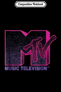 Composition Notebook: MTV Sparkly Logo Music Television T- s Journal/Notebook Blank Lined Ruled 6x9 100 Pages