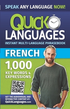 Paperback Quick Languages - English-French Phrasebook / Guide de conversation anglais-français Book