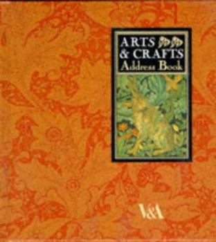 Hardcover V&a Arts&craft Address Book