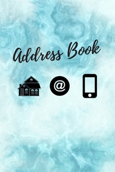 Address Book: Address Book A-Z, Emergency Contact Book, Birthday, Partner, Relation, Paperback, Telephone And Address Book,6"x9"- 158 Pages