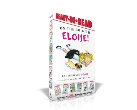 Paperback On the Go with Eloise! (Boxed Set): Eloise Throws a Party!; Eloise Skates!; Eloise Visits the Zoo; Eloise and the Dinosaurs; Eloise's Pirate Adventure Book