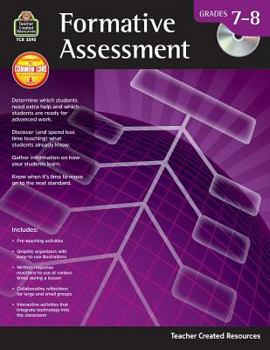 Paperback Formative Assessment Grade 7-8 Book