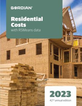 Paperback Residential Costs With Rsmeans Data 2023 (Means Residential Cost Data, 7959687) Book