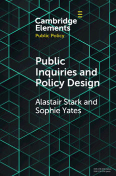 Paperback Public Inquiries and Policy Design Book