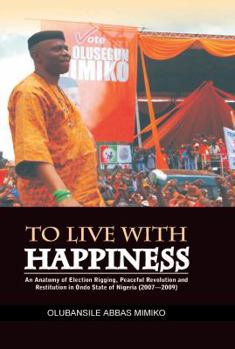 Paperback To Live with Happiness Book