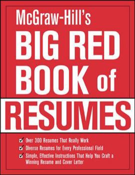 Paperback McGraw-Hill's Big Red Book of Resumes Book