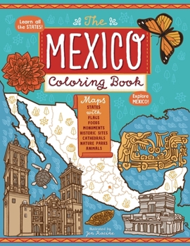 Paperback The Mexico Coloring Book